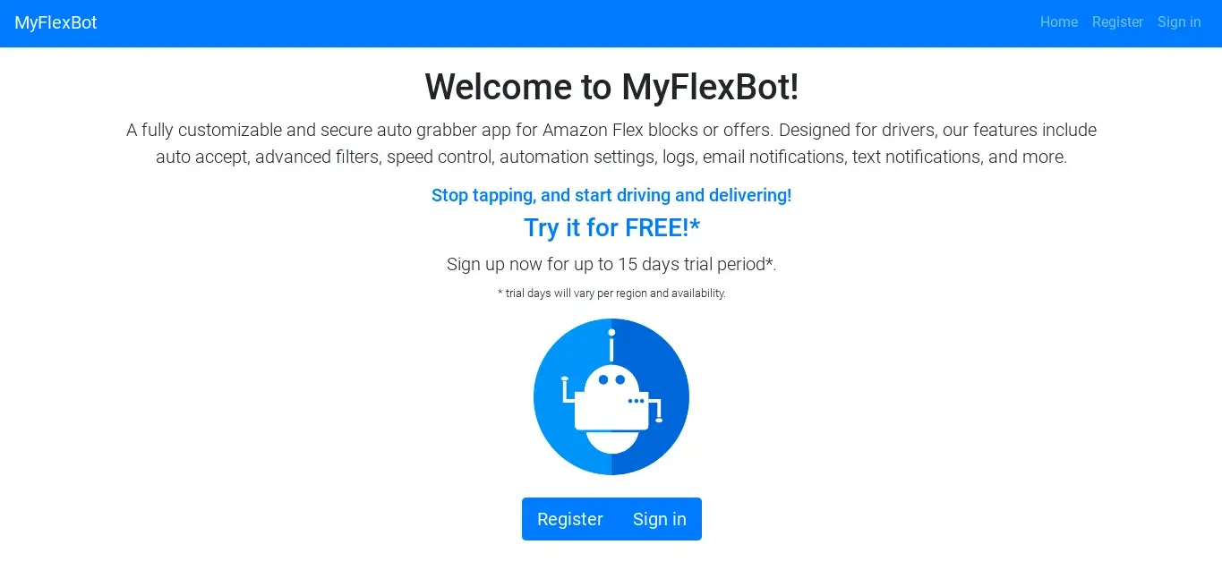 myflexbot login